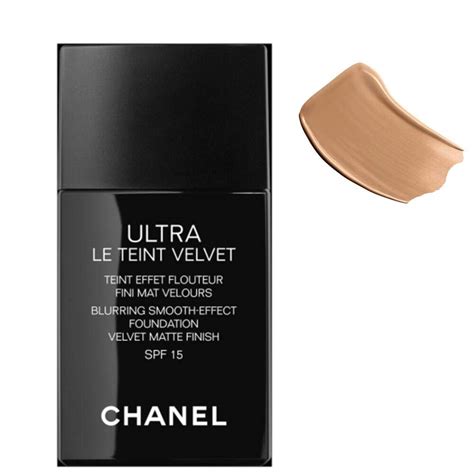 base de teint chanel avis|Chanel le teint velvet.